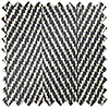 Delicate Chevron, Davy Grey - Motorised Roman Blind
